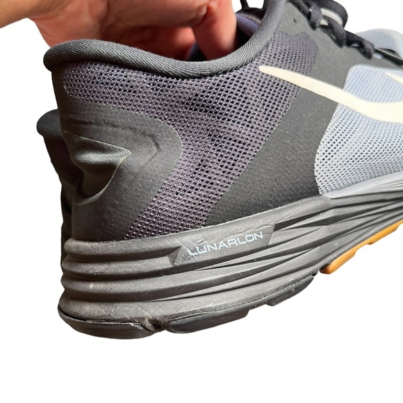 Nike Lunarlaunch running sneakers/ training shoes, mesh top, size 13 - Picture 15 of 15